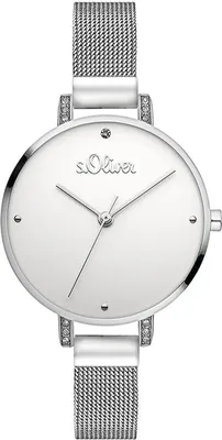 Produktbild von s.Oliver Damen Uhr Armbanduhr Edelstahl SO-3551-MQ