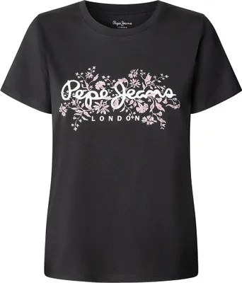 Produktbild von Pepe Jeans Bero Kurzarm-t-shirt Schwarz XS Frau Schwarz XS