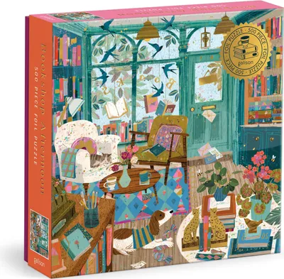 Produktbild von Bookshop Afternoon 500 Piece Foil Puzzle