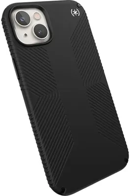 Produktbild von Speck Presidio2 Grip, Cover, Apple, iPhone 14 Plus, iPhone 15 Plus, 17 cm (6.7"), Schwarz