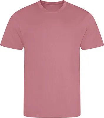 Produktbild von Just Cool JC001 | Cool T-Shirt +WRAP +UV-Sonnenschutz 30 - Farbe: Dusty Pink - Größe: 3XL