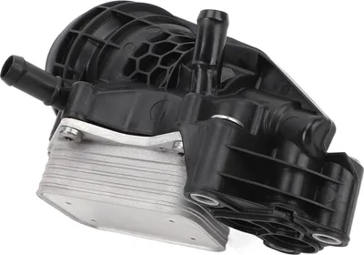 Immagine prodotto di Radiatore olio motore e alloggiamento filtro Ricambio standard OEM con prestazioni stabili per Classe A W176