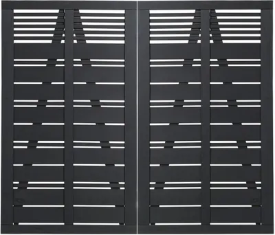 Immagine prodotto di Plus Porta doppia Silence 200 x 170 cm RAL 9005 Nero