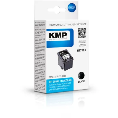 Produktbild von KMP 1759,4001, Hohe (XL-) Ausbeute, Schwarz, Tinte auf Pigmentbasis, 10 ml, 350 Seiten