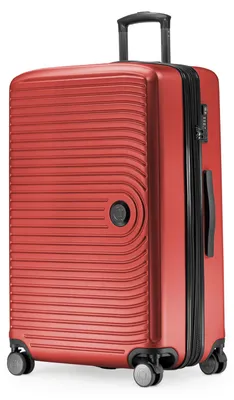 Image de HAUPTSTADTKOFFER Mitte - Grande valise à 4 roulettes doubles Valise de voyage XL avec extension,  valise rigide TSA stable,  130 L, rouge
