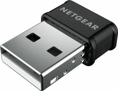 Produktbild von NETGEAR A6150 WLAN USB-Adapter Wi-Fi 5 Dual-Band 867 Mbit/s Schwarz
