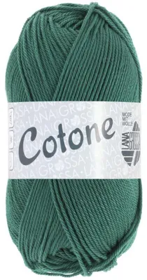 Immagine prodotto di Lana Grossa COTONE 50 g filato base versatile in cotone 125 m colore 079 - blu-verde