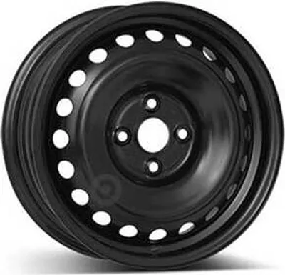 Image de jantes en fer ALCAR ACCIAIO 4065 6x15 4x100 ET 46 BLACK