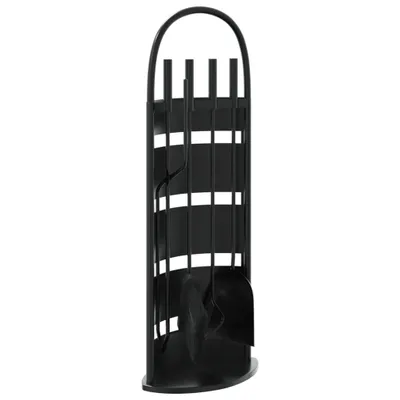 Produktbild von 5-teiliges Kaminbesteck-Set 23 x 15 x 66 cm Stahl
