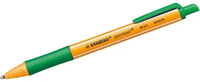 Produktbild von Druck-Kugelschreiber - STABILO pointball - Einzelstift - grün