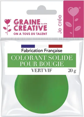 Produktbild von Fester Kerzenfarbstoff 20 g Grün