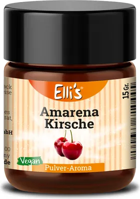 Produktbild von Amarena Kirsch Aroma - Ellis Pulveraromen