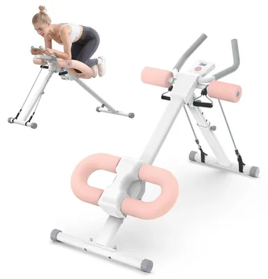 Produktbild von Bauchtrainer - Bauchmuskelgerät - Verstellbar - Klappbar - Knieschutz - Krafttraining - Für Taille & Core