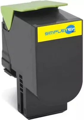 Image de Lexmark 80C2SYE Cartouche de toner 1 pièce(s) Jaune original