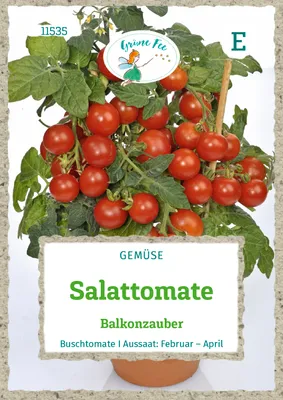 Produktbild von Grüne Fee - Salattomate Balkonzauber Samen - 11535