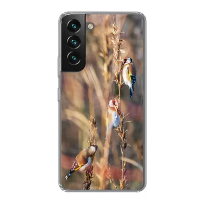 Produktbild von MuchoWow® Handyhülle Schutzhülle Hülle für Samsung Galaxy S22 Vögel - Äste - Wald Silikon Softcase Handy Hülle - Mobiltelefonhülle