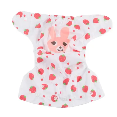 Image de Couche de bain réutilisable pour bébé, lavable, avec poche, fermeture velcro, taille réglable, BL006