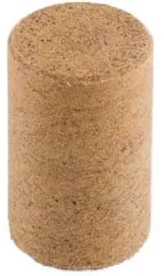 Obrázok produktu pre ZÁTKA Z AGLOMEROVANÉHO KORKU 24x38 mm – balenie 100 kusov