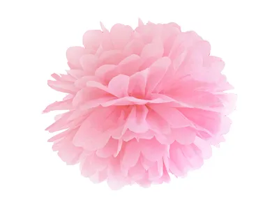 Produktbild von Papierpompom, hellrosa, 35cm, 1 Stk.