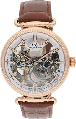 Produktbild von Carl von Zeyten CVZ0031RWHS Elzach Automatik Herrenuhr 42mm 5ATM