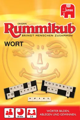 Produktbild von jumbo spiele gmb RUMMIKUB WORT KOMPAK