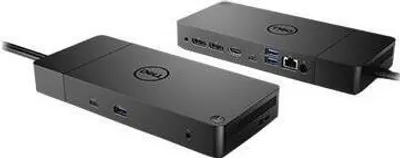 Produktbild von DELL WD19DC, Kabelgebunden, USB 3.2 Gen 1 (3.1 Gen 1) Type-C, 2.0b, USB Typ-C, 10,100,1000 Mbit/s, Schwarz