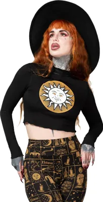 Produktbild von KILLSTAR Langarm Crop Top - Fading Light L