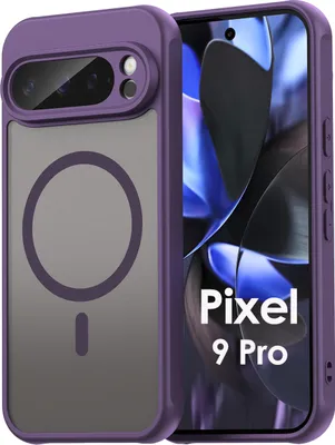 Produktbild von Handyhülle für Google Pixel 9 Pro Matt Case Schutzhülle Kratzfest Passgenau Lila