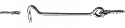 Image de Lot de 2 crochets de contrevent acier HETTICH, L.102 x l.23 mm