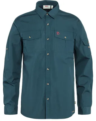 Produktbild von Fjällräven Herren Singi Trekking Shirt LS Mountain Blue L