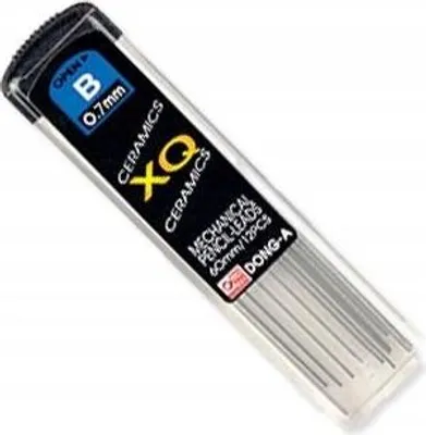 Produktbild von Dong-A Feinminen für Druckbleistifte B 0,7 mm, weicher Graphit für Schreiben, Zeichnen und Skizzieren