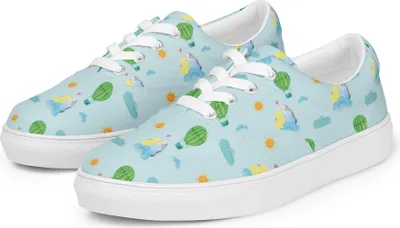 Produktbild von Mr. & Mrs. Panda Stoffschuhe Damen Wellensittich Liebe Größe 39 - Blau - Geschenk, Vögel, Freundin, Sneaker, Damensneaker, Verliebt, Stoffschuh, Turnschuhe, Sportschuhe