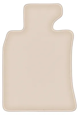 Produktbild von DURBAN Beige Velours-Fahrerfußmatte für Mini Cooper R56 Schrägheck (2006-2013)