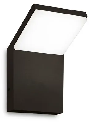 Image de Ideal Lux 322636 OUTDOOR STYLE Applique murale d'extérieur à LED 9 W 1050/790 lm 3000 K IP54 noir