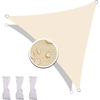 Immagine prodotto di Tenda da sole 5x5x5 metri, impermeabile, color beige