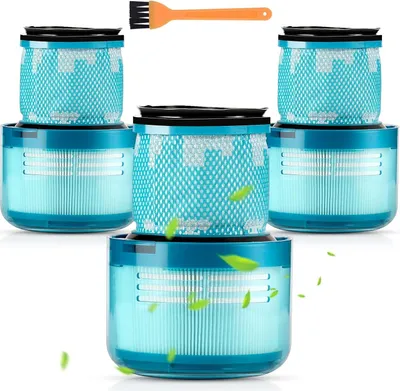 Produktbild von (3 Stück) Ersatzfilter für Dyson V15 Detect Complete, V15 Animal, Vakuumfilter für Dyson V11 SV14, Ersetzen Art.-Nr. 970013-02, 3-Filter-Kit, waschbar und wiederverwendbar