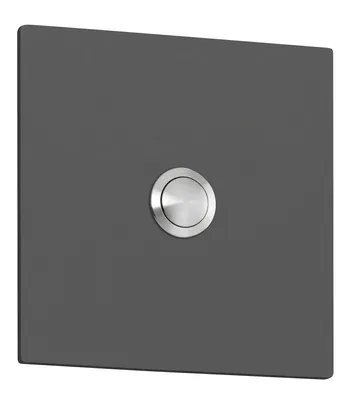 Produktbild von CMD 104 anthrazit Klingelplatte Edelstahl anthrazit