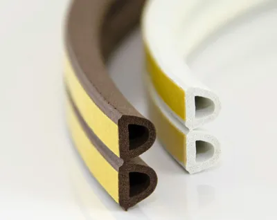 Produktbild von GUMMIDICHTUNG 10 m Braun D9 Fensterdichtung Türdichtung selbstklebend
