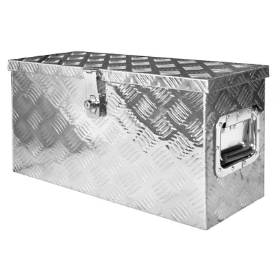 Obrázok produktu pre Box Prívesný box Hliníkový s vekom Hliníkový box Prepravný box Box pre nákladné vozidlá Box na ťažné zariadenie Príslušenstvo pre automobily Box na náradie Hliníkový box na príves Úložný box Veľký so zámkom V2Aox