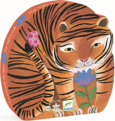 Produktbild von Djeco-Puzzle: Tiger - 24 Teile