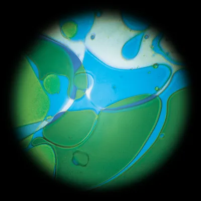 Produktbild von Projektor Effektlinse blau-grün, Space Projector