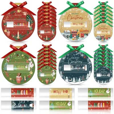 Produktbild von 24 Sets Weihnachten Lippenpflege Lippenbalsam Adventskalender 2026