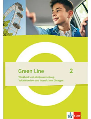 Produktbild von Green Line 2. Workbook mit Mediensammlung, Vokabeltrainer und interaktiven Übungen Klasse 6