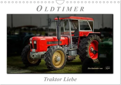 Produktbild von Oldtimer - Traktor Liebe (Wandkalender 2027 DIN A4 quer), CALVENDO Monatskalender