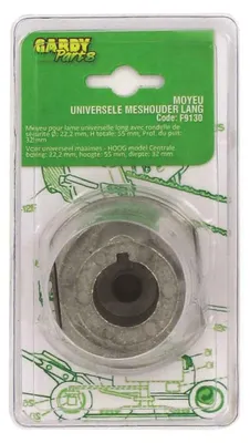 Produktbild von Universeller Langlochkranz (22,5 mm)