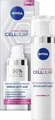 Produktbild von NIVEA CELLULAR Expert Filler Konzentriertes Anti-Age Serum, Frauen, Hautalterung, 40 ml
