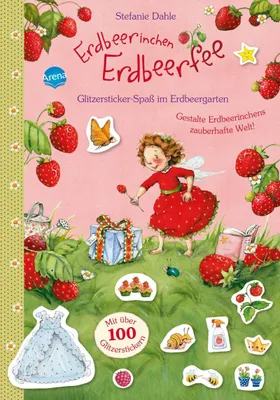 Produktbild von Erdbeerinchen Erdbeerfee. Glitzersticker-Spaß im Erdbeergarten
