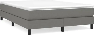 Produktbild von Boxspringbettgestell Dunkelgrau 140x200 cm Stoff
