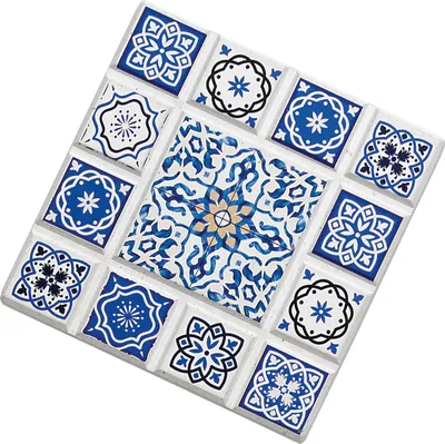 Obrázek produktu pro Skleněný podtácek MARRAKESCH kříž, 11 cm, Zassenhaus