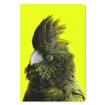 Produktbild von MuchoWow® Mauspad Mousepad Kakadu - Vogel - Gelb 40x60 cm - Mousepads - Maus Mat - Pad - Mausunterlage - Schreibtisch Accesoire